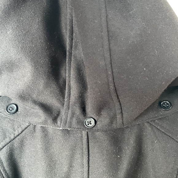 AMERICAN RAG | black hooded petty coat - Picture 6 of 8